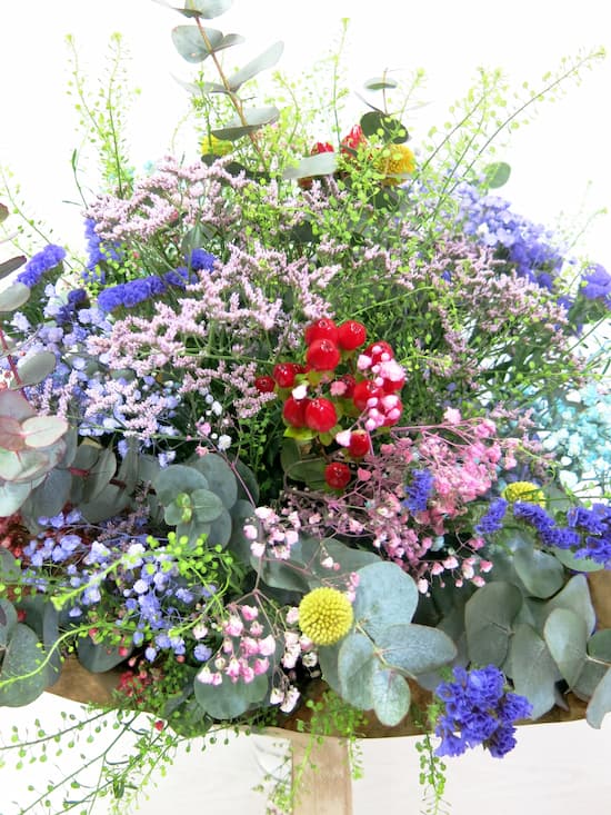 The colourful fantasy bouquet