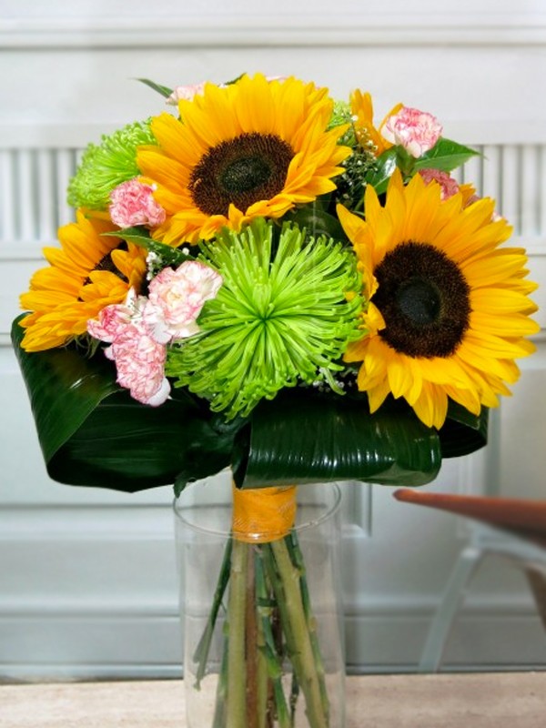 Bouquet de Girasoles y Anastasia 