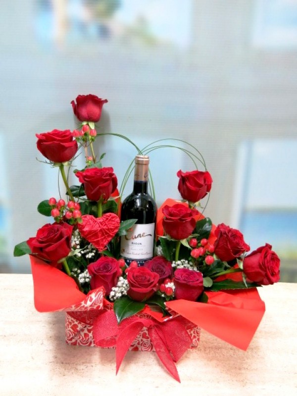 Rosas y Vino para celebrar San Valentín - Foto 5