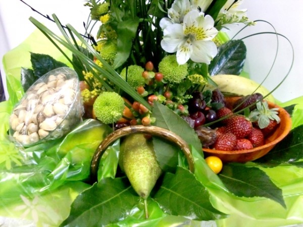 Fruit and Flower Basket - Foto 2