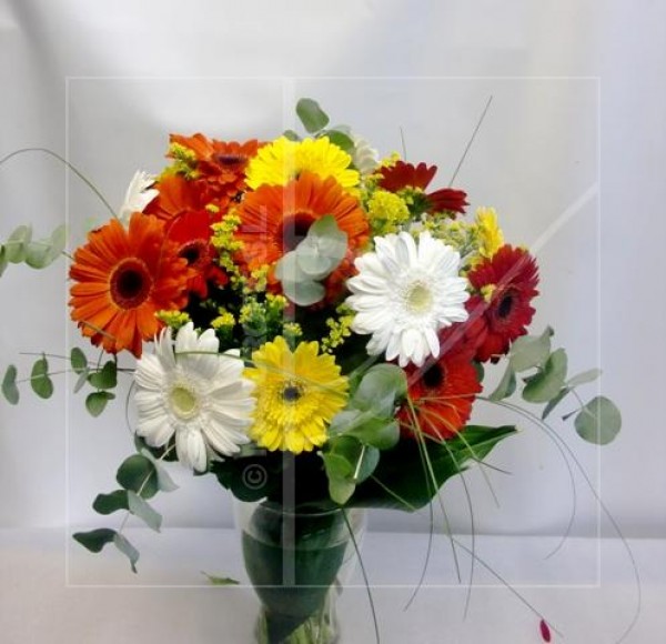 Bouquet de Gerberas de colores variados - Foto principal