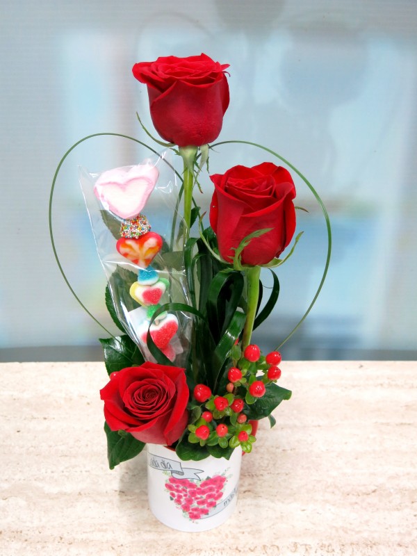 Our Cup with roses and a Skewer - Foto 3