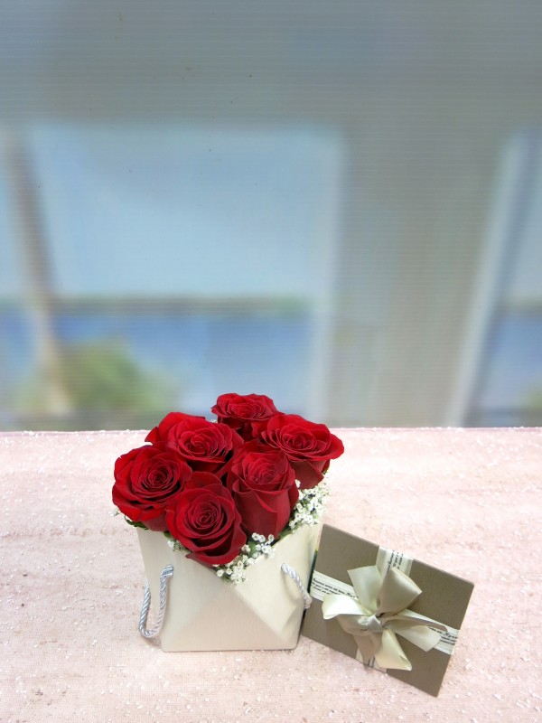 Original caja con 6 Rosas - Foto 2
